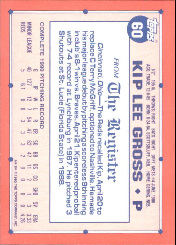 1991 Topps Debut '90 Baseball (Pick Card From List) C66 10-24 - Picture 75 of 209