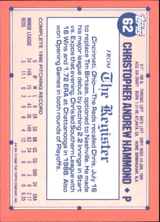 1991 Topps Debut '90 Baseball (Pick Card From List) C66 10-24 - Picture 79 of 209