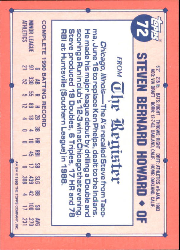 1991 Topps Debut '90 Baseball (Pick Card From List) C66 10-24 - Picture 91 of 209