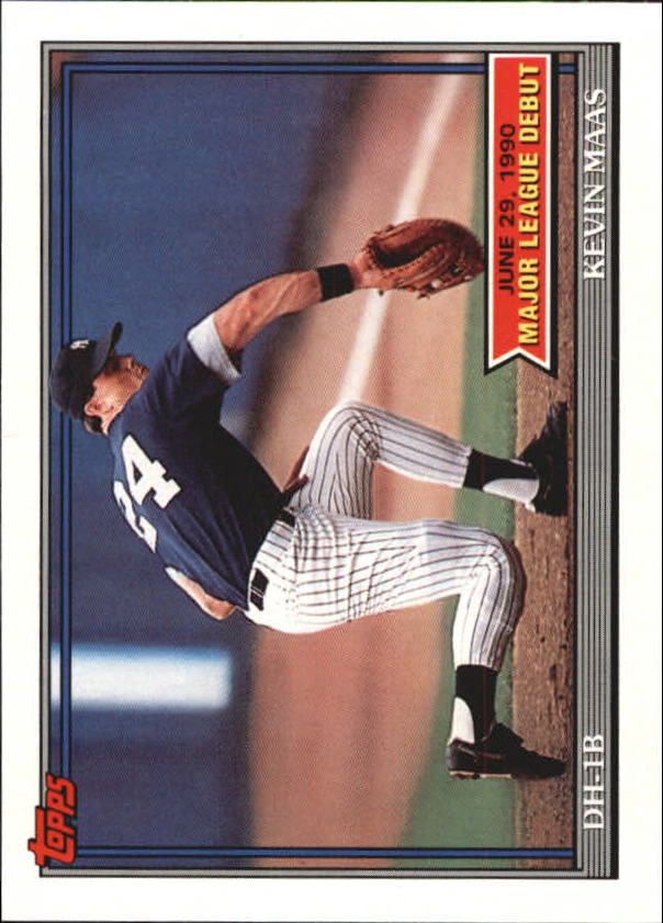 1991 Topps Debut '90 Baseball (Pick Card From List) C66 10-24 - Picture 114 of 209