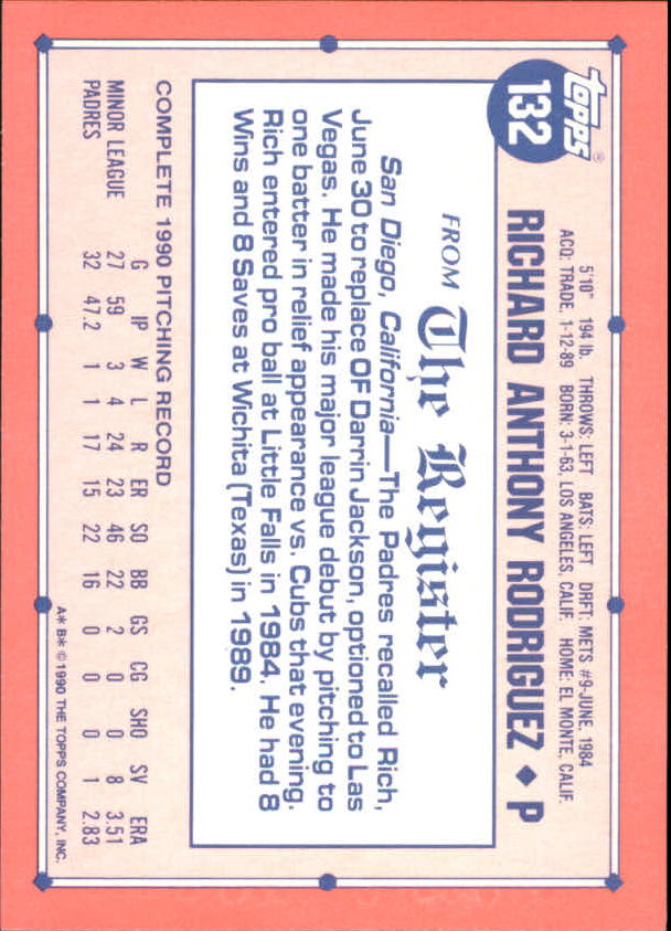 1991 Topps Debut '90 Baseball (Pick Card From List) C66 10-24 - Picture 153 of 209