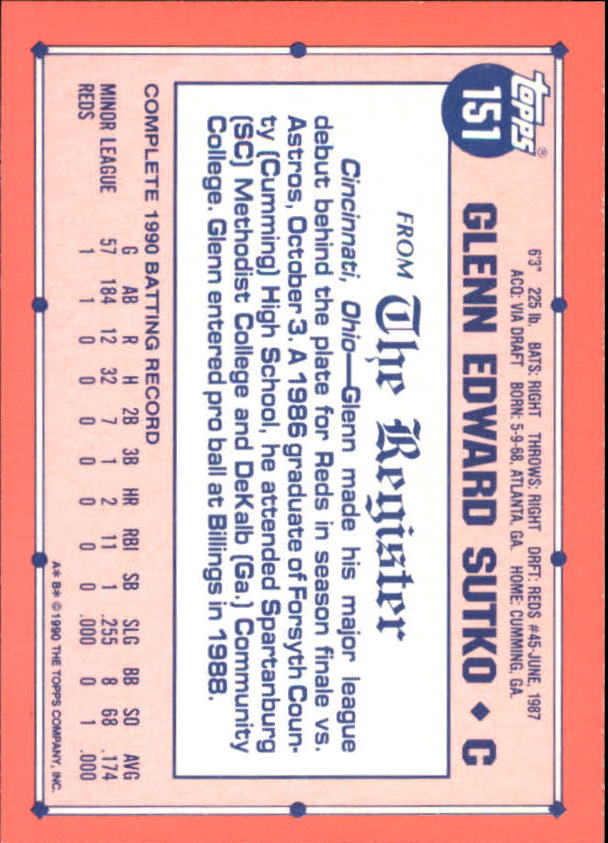 1991 Topps Debut '90 Baseball (Pick Card From List) C66 10-24 - Picture 179 of 209