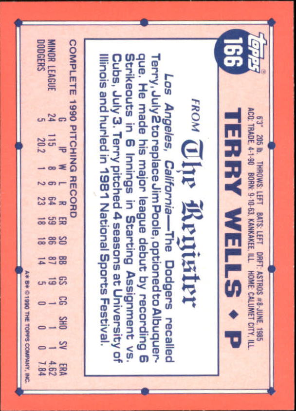 1991 Topps Debut '90 Baseball (Pick Card From List) C66 10-24 - Picture 203 of 209