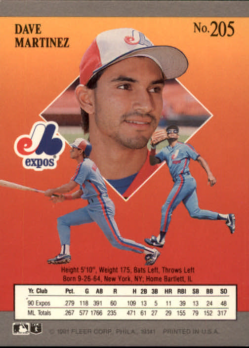 B2189- 1991 Ultra Baseball Card #s 1-250 +Rookies -You Pick- 15+ FREE US SHIP - Picture 407 of 495