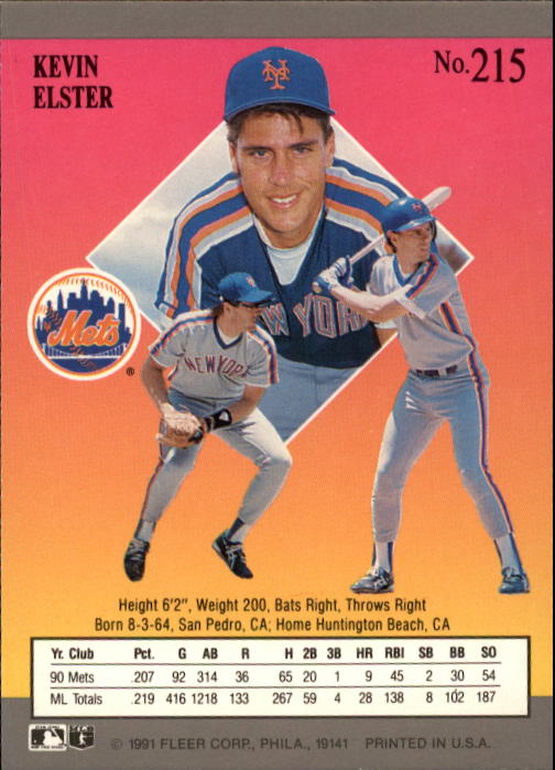 B2189- 1991 Ultra Baseball Card #s 1-250 +Rookies -You Pick- 15+ FREE US SHIP - Picture 427 of 495