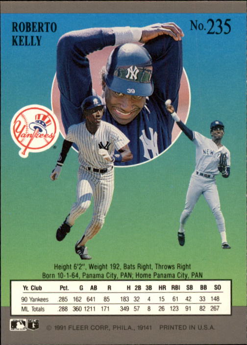 B2189- 1991 Ultra Baseball Card #s 1-250 +Rookies -You Pick- 15+ FREE US SHIP - Picture 467 of 495
