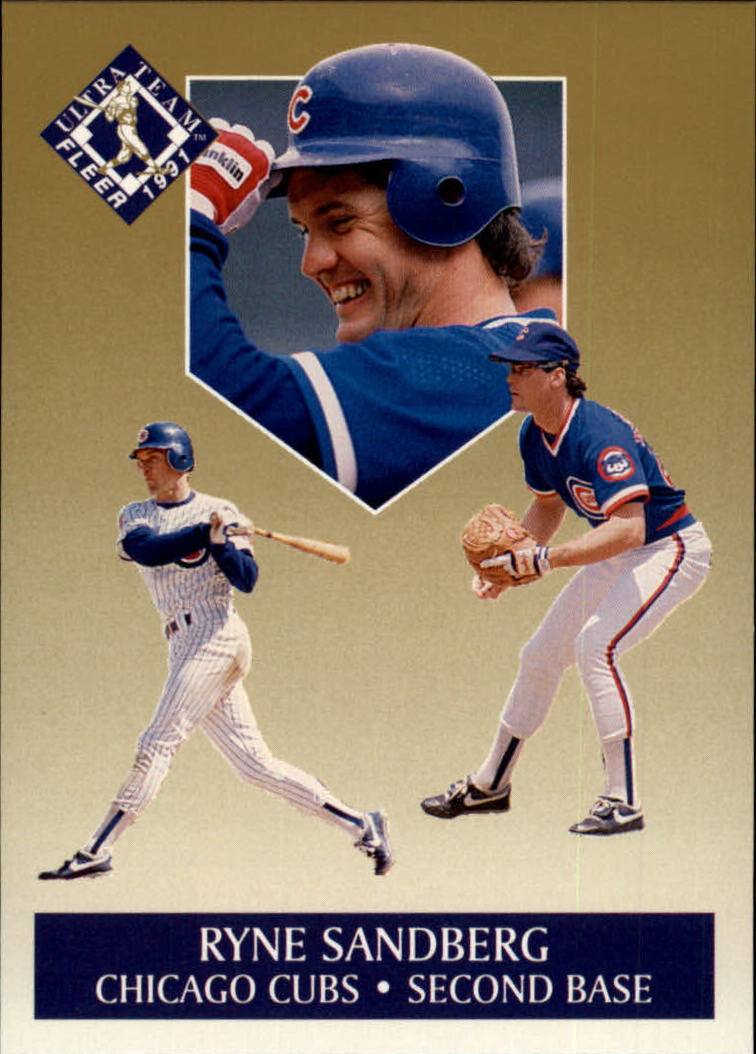 1991 Ultra (Fleer) Baseball "Gold" Insert Cards - Picture 20 of 21