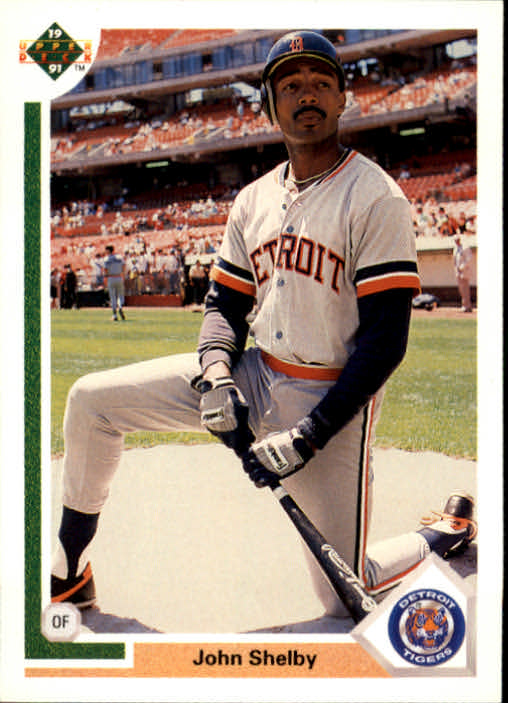 1991 Upper Deck 201 John Shelby NM MT 1991 Upper Deck 201 John Shelby NM MT