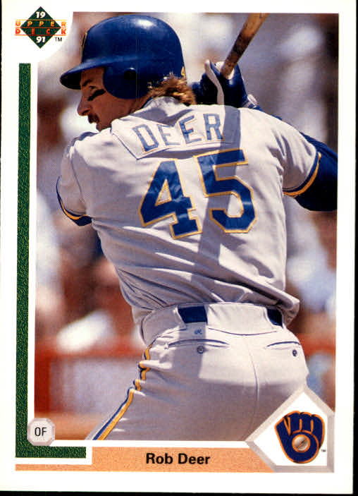 1991 Upper Deck #272 Rob Deer