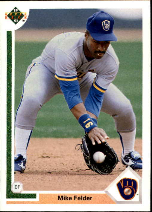 1991 Upper Deck #395 Mike Felder