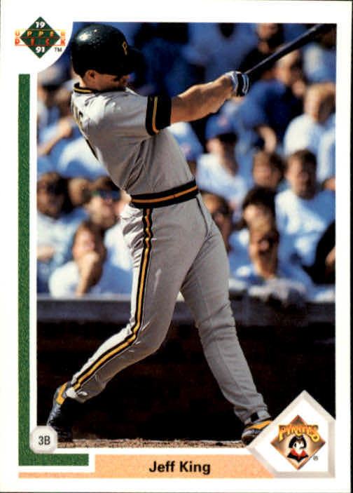 1991 Upper Deck #687 Jeff King