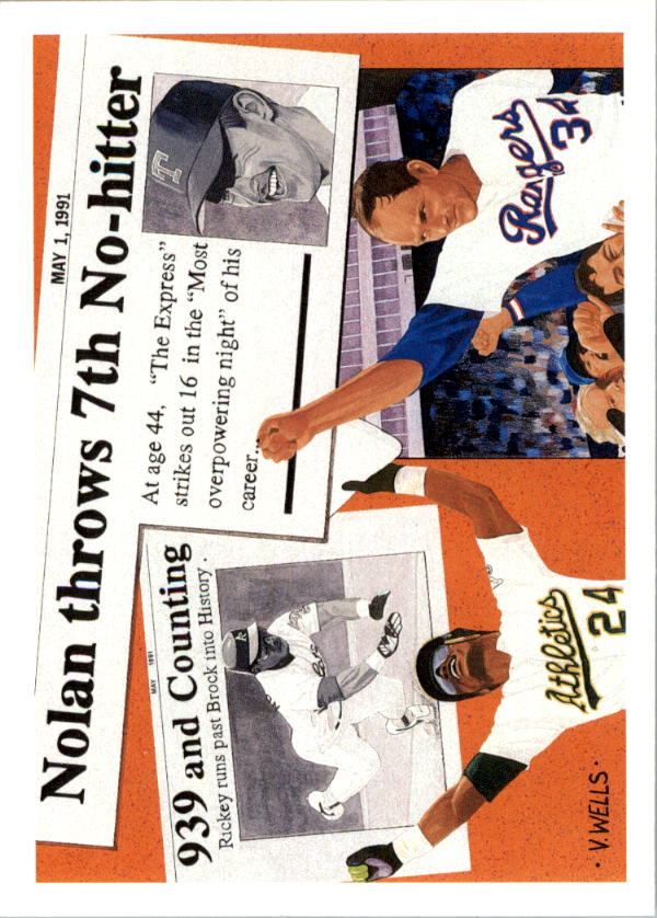Nolan Ryan, Rickey Henderson made history on May 1, 1991 - Sports  Illustrated