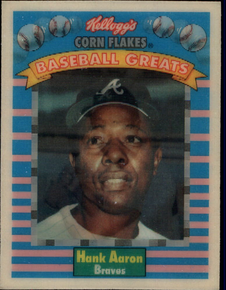 Hank Arron card ( sold Kellogg's)