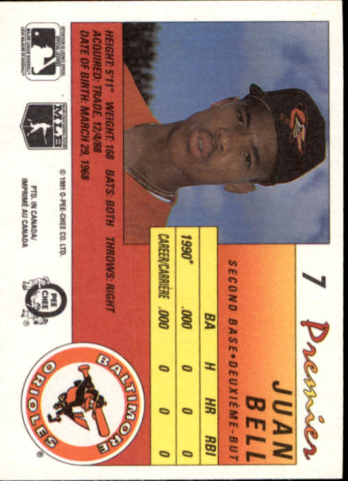 A4831- 1991 O-Pee-Chee Premier Baseball #s 1-132 -You Pick- 15+ FREE US SHIP - Picture 13 of 251