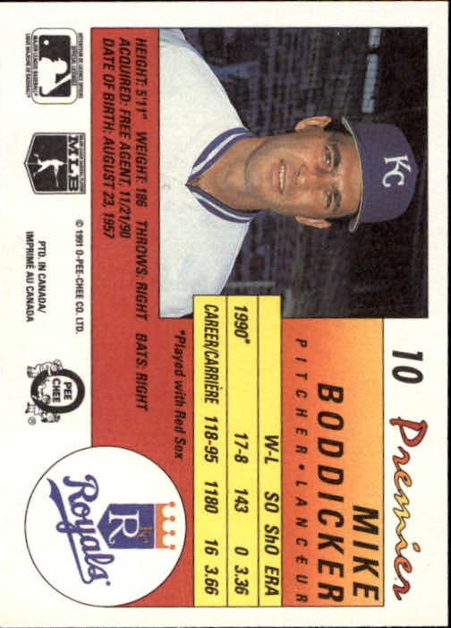 A4831- 1991 O-Pee-Chee Premier Baseball #s 1-132 -You Pick- 15+ FREE US SHIP - Picture 19 of 251