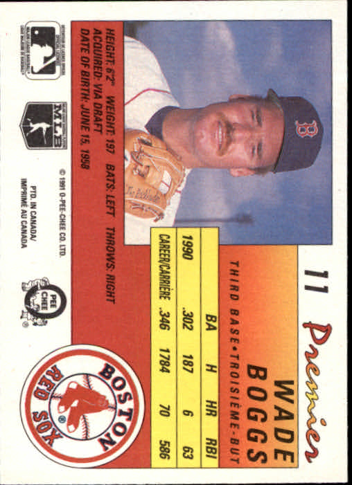 A4831- 1991 O-Pee-Chee Premier Baseball #s 1-132 -You Pick- 15+ FREE US SHIP - Picture 21 of 251