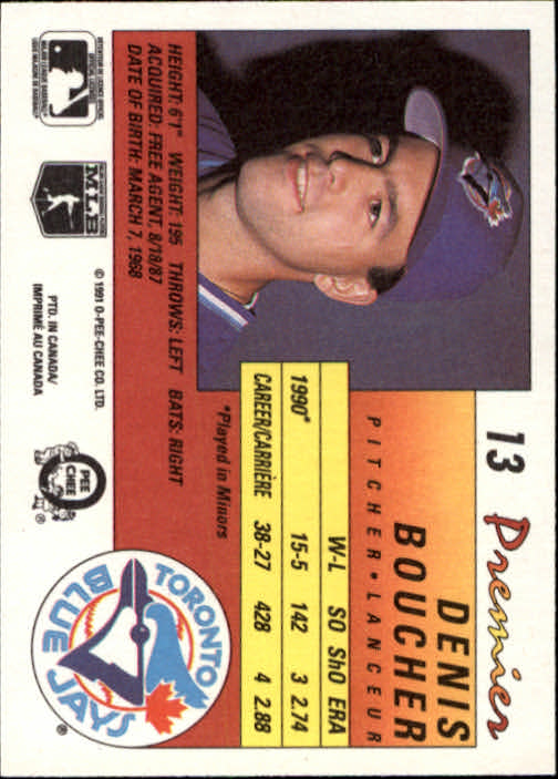 A4831- 1991 O-Pee-Chee Premier Baseball #s 1-132 -You Pick- 15+ FREE US SHIP - Picture 25 of 251