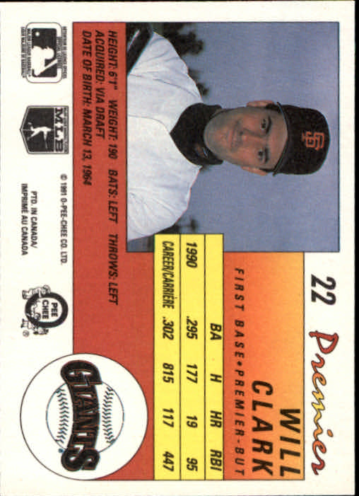 A4831- 1991 O-Pee-Chee Premier Baseball #s 1-132 -You Pick- 15+ FREE US SHIP - Picture 43 of 251