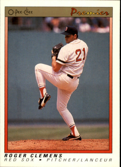 1991 O-Pee-Chee Premier #23 Roger Clemens