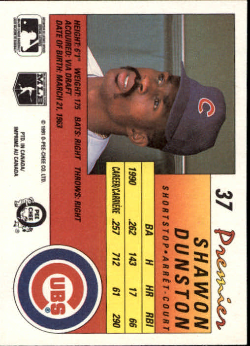 A4831- 1991 O-Pee-Chee Premier Baseball #s 1-132 -You Pick- 15+ FREE US SHIP - Picture 73 of 251