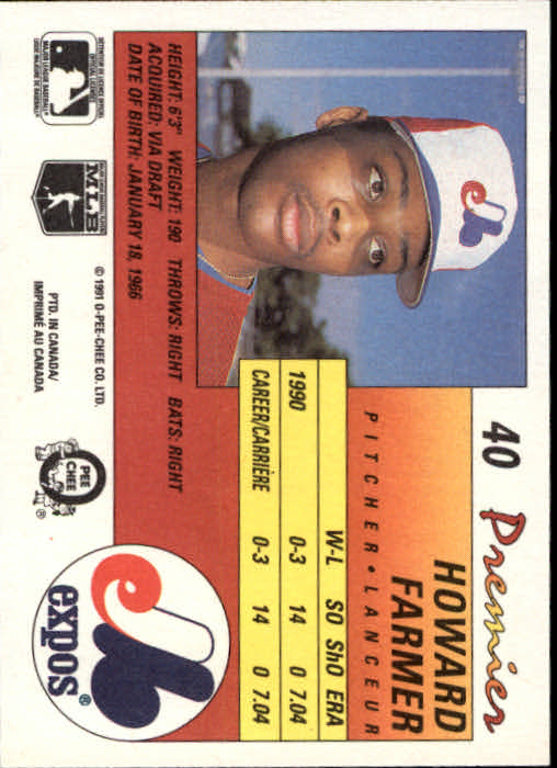 A4831- 1991 O-Pee-Chee Premier Baseball #s 1-132 -You Pick- 15+ FREE US SHIP - Picture 79 of 251