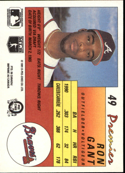 A4831- 1991 O-Pee-Chee Premier Baseball #s 1-132 -You Pick- 15+ FREE US SHIP - Picture 97 of 251