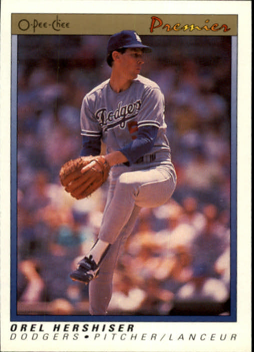 SIGNED AUTOGRAPH Orel Hershiser 1987 Topps Baseball Card -  Denmark