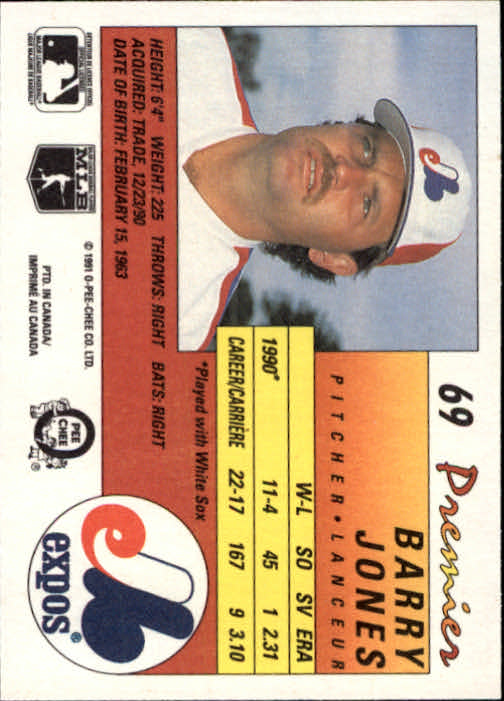 A4831- 1991 O-Pee-Chee Premier Baseball #s 1-132 -You Pick- 15+ FREE US SHIP - Picture 135 of 251
