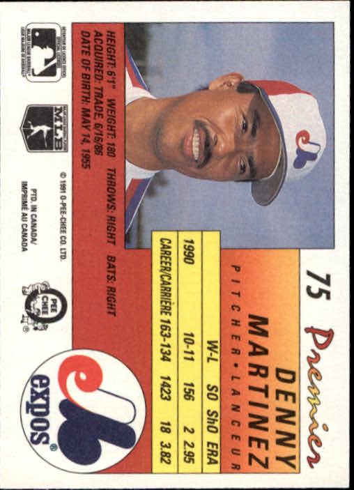 A4831- 1991 O-Pee-Chee Premier Baseball #s 1-132 -You Pick- 15+ FREE US SHIP - Picture 147 of 251