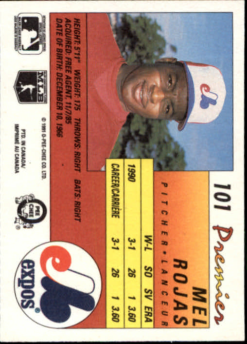 A4831- 1991 O-Pee-Chee Premier Baseball #s 1-132 -You Pick- 15+ FREE US SHIP - Picture 193 of 251