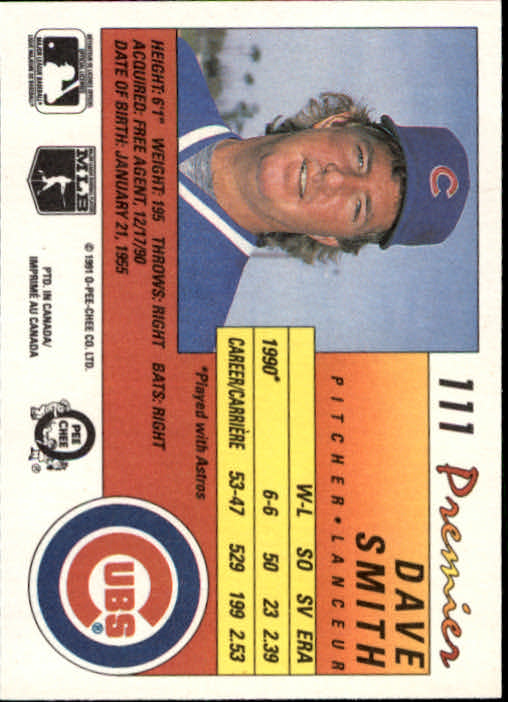 A4831- 1991 O-Pee-Chee Premier Baseball #s 1-132 -You Pick- 15+ FREE US SHIP - Picture 213 of 251