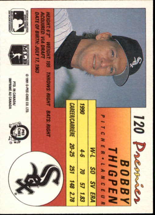 A4831- 1991 O-Pee-Chee Premier Baseball #s 1-132 -You Pick- 15+ FREE US SHIP - Picture 227 of 251