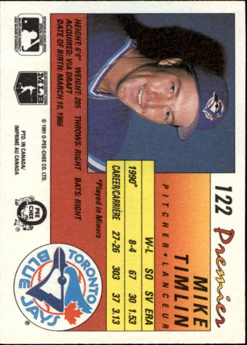 A4831- 1991 O-Pee-Chee Premier Baseball #s 1-132 -You Pick- 15+ FREE US SHIP - Picture 231 of 251