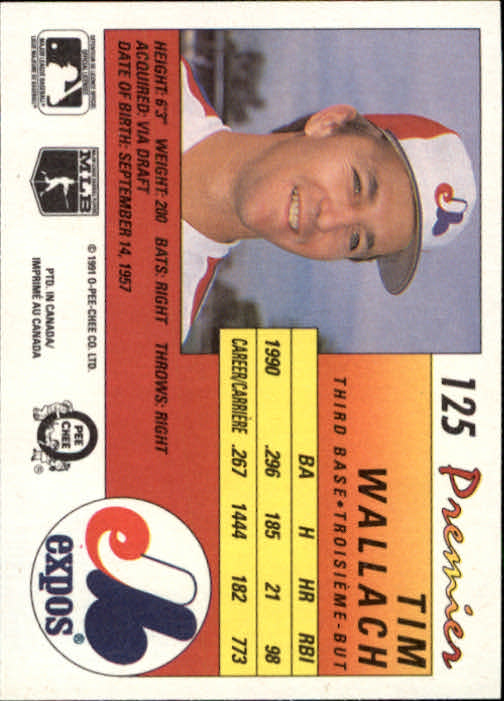 A4831- 1991 O-Pee-Chee Premier Baseball #s 1-132 -You Pick- 15+ FREE US SHIP - Picture 237 of 251