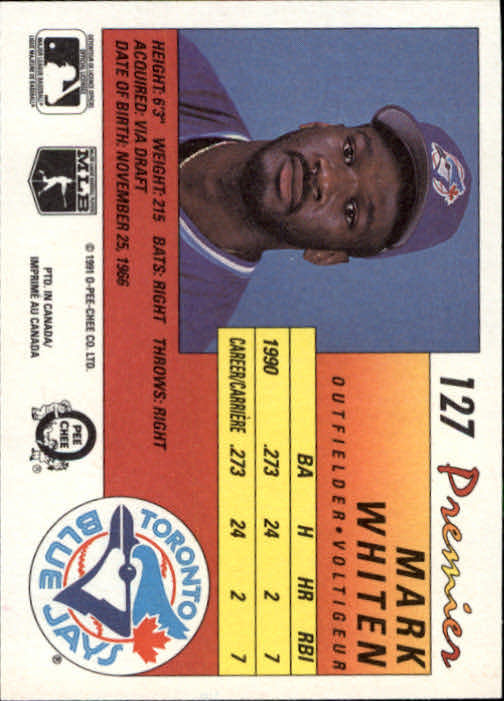 A4831- 1991 O-Pee-Chee Premier Baseball #s 1-132 -You Pick- 15+ FREE US SHIP - Picture 241 of 251
