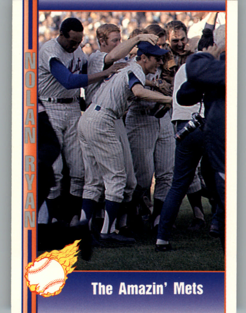 1991 Pacific Ryan Texas Express I #14 Nolan Ryan/The Amazin' Mets