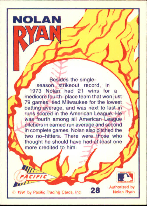 B0005- 1991-92 Pacific Ryan Texas Express Baseball -You Pick- 15+ FREE US SHIP - Picture 51 of 431