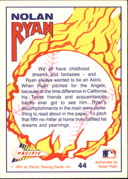 B0005- 1991-92 Pacific Ryan Texas Express Baseball -You Pick- 15+ FREE US SHIP - Picture 83 of 431