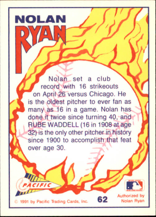 B0005- 1991-92 Pacific Ryan Texas Express Baseball -You Pick- 15+ FREE US SHIP - Picture 119 of 431