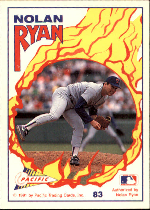 1991 Pacific Ryan Texas Express I #83 Nolan Ryan/Running in 