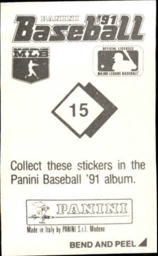B1520- 1991 Panini Stickers Baseball Card #s 1-271 -You Pick- 15+ FREE US SHIP - Picture 27 of 357