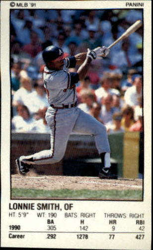 B1520- 1991 Panini Stickers Baseball Card #s 1-271 -You Pick- 15+ FREE US SHIP - Picture 36 of 357