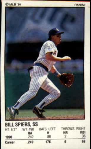 B1520- 1991 Panini Stickers Baseball Card #s 1-271 -You Pick- 15+ FREE US SHIP - Picture 224 of 357