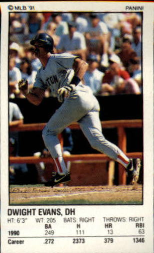 1991 Panini Stickers #212 Ellis Burks