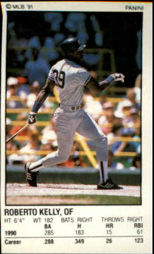 B1520- 1991 Panini Stickers Baseball Card #s 1-271 -You Pick- 15+ FREE US SHIP - Picture 350 of 357