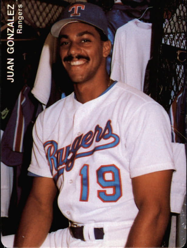 1991 Rangers Mother's #4 Juan Gonzalez