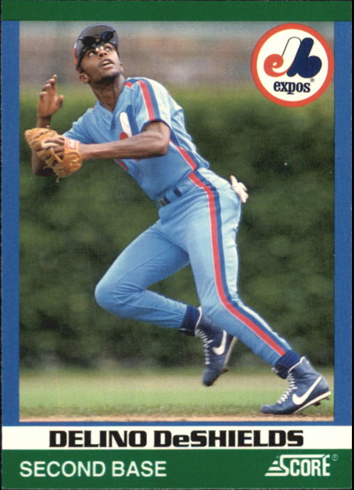 1988 O-Pee-Chee #88 Delino DeShields XRC/Expos' first/draft choice - NM-MT