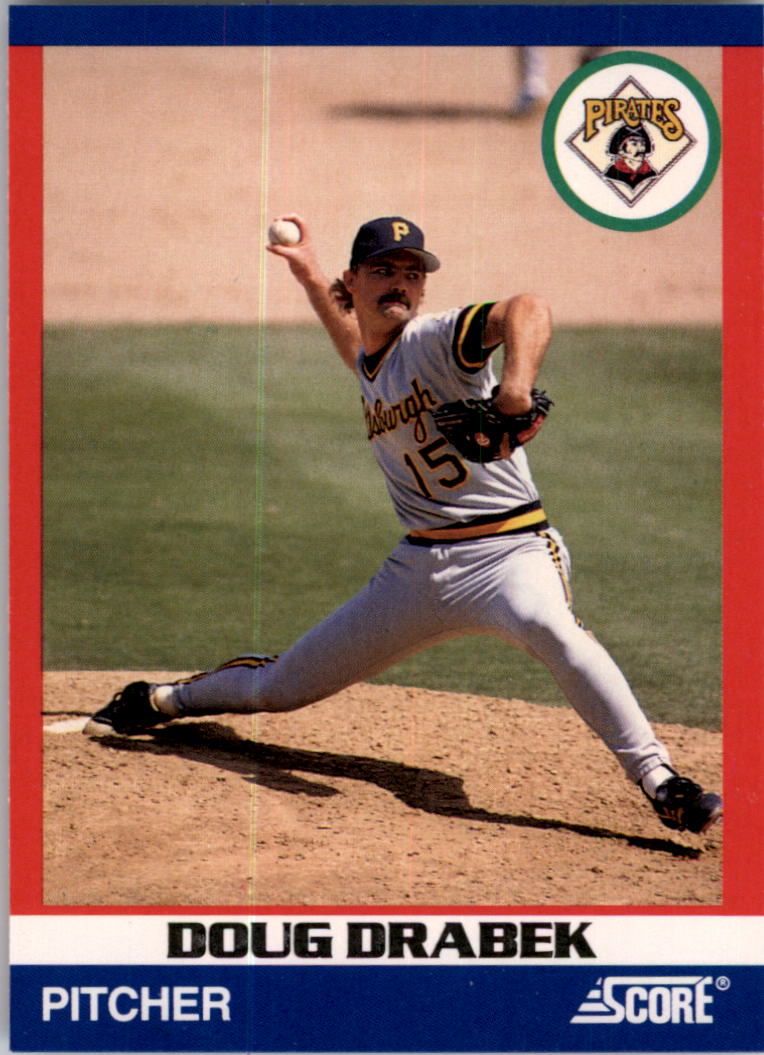  1991 Score Baseball Card #878 Doug Drabek CY