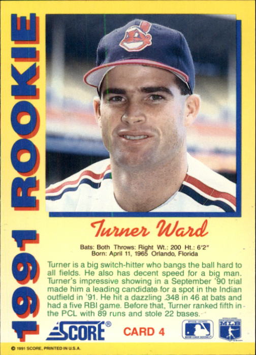 1991 Score Rookies Baseball (Pick Card From List) C126 09-22 - Picture 9 of 81