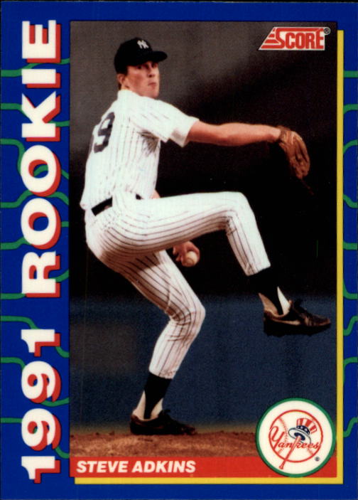 1991 Score Rookies #16 Steve Adkins